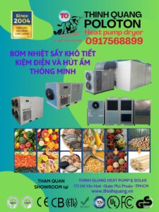 Máy sấy Thịnh Quang